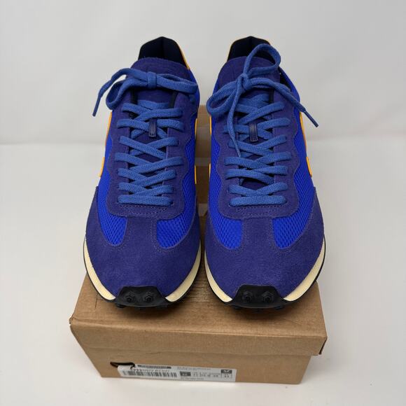 Veja Rio Branco Alveomesh Sneakers Blue/Gold Men's US 11 - Picture 5 of 9